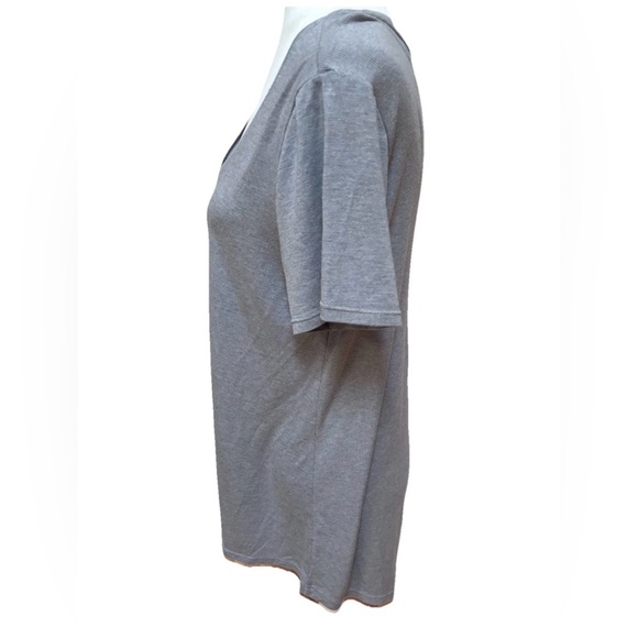 Members Mark Everyday Tee Grey High Lo Tunic Women’s Large - Picture 4 of 8
